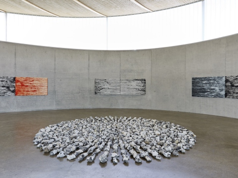 Skulpturenhalle | Richard Long